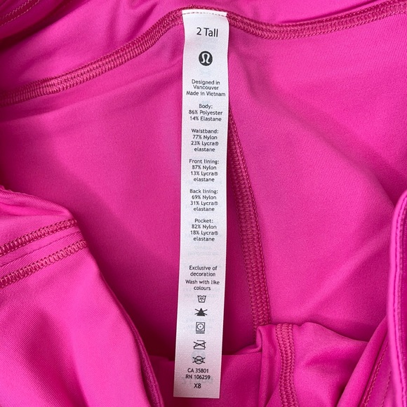 Lululemon Pace Rival Skirt *Tall 💖 Sonic Pink - Picture 7 of 12